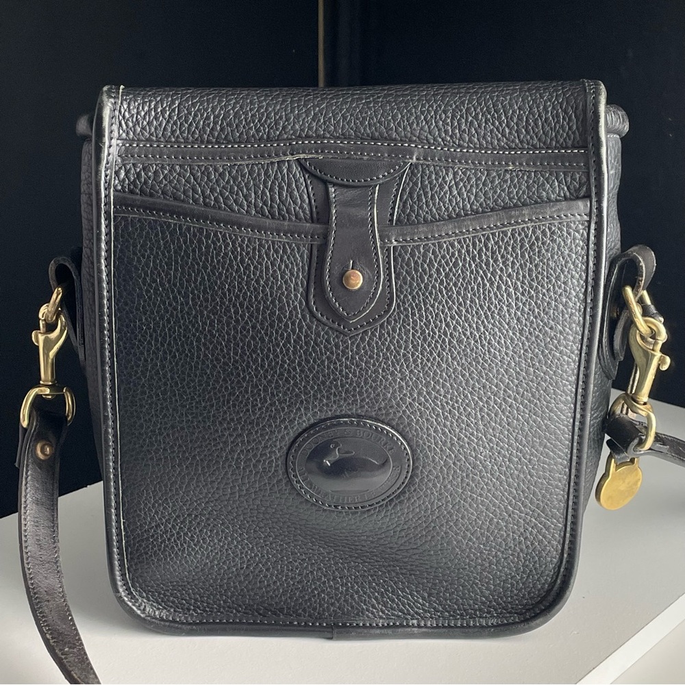 Dooney & Bourke Black Leather Crossbody Bag - Picture 5 of 16